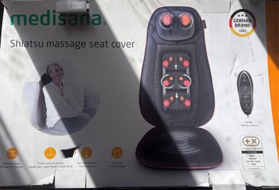 Medisana Shiatsu Massage Seat Cover - Heated Back Massager