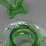 Sowerby Art Deco 1930 Green Glass Mercury Vase Image 6