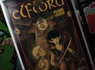 Elflord ! Issue #5 ! Fantasy ! Copper Age Comic from 1986 ! by Aircel !