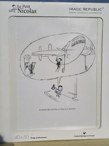 Official collector's poster from the Le Petit Nicolas series by Image Republic.