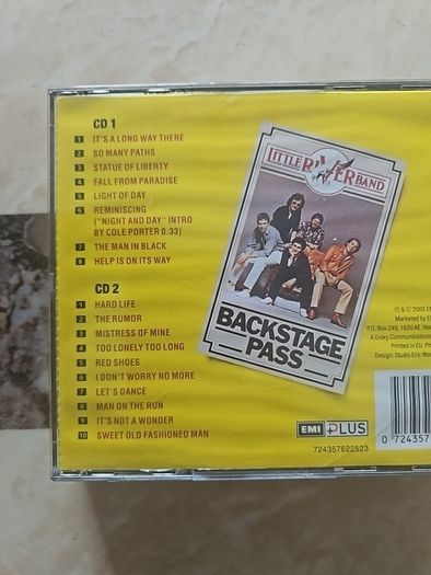 Little River Band 2CD Boxset  - Backstage Pass