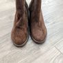 tan suede boots Image 3