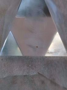 Glass Egypt Pyramid Clear Glass Ornaments AS PAPER WEIGHT.