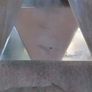 Glass Egypt Pyramid Clear Glass Ornaments AS PAPER WEIGHT. Image 3