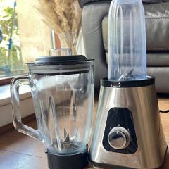 GDOR 1200W Smoothie Blender 2-in-1 with Glass Jug & Travel Cup