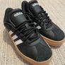 Adidas VL Court Black UK 4 Like New Image 8