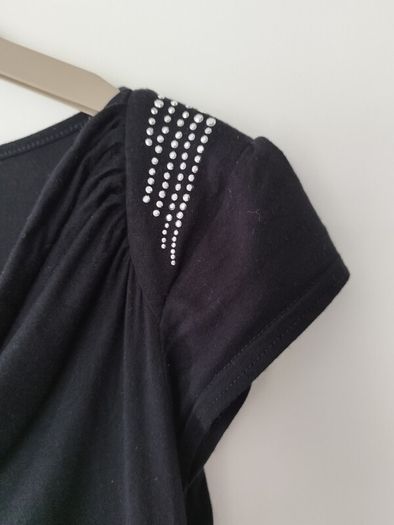 Dressy Black Top - Size 12 - 14