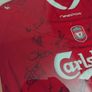 Memorabilia official matchday liverpool jersey framed signed shirt 04/05 season Image 3