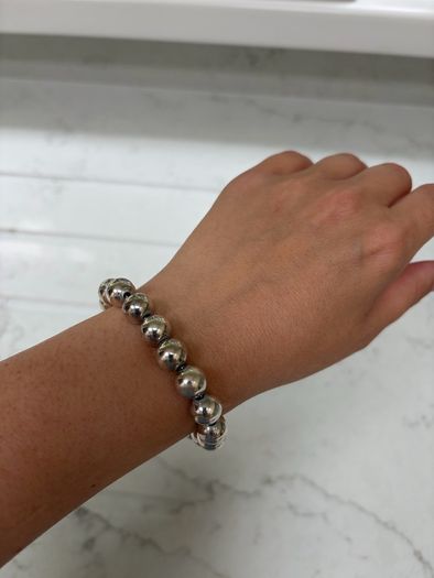 Tiffany & Co. Silver Ball Bracelet