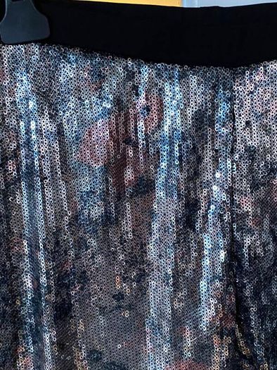 NEW Savida flower print sequin leggings, Size 14, BNWT