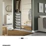 IKEA storage unit with 6 baskets Image 5
