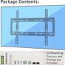 Tv  bracket Mount 32-70" inc curved Tvs Image 4