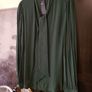 M&S green shirt, blouse, tie neck, size 8, NEW Image 3