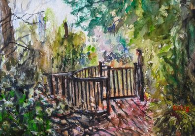 wicklow Way Watercolour