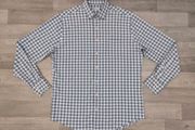 Peter Millar Summer Comfort Performance Button Up Golf Shirt Mens Large