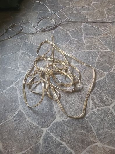 8m Norstone cls250 flat speaker cable.