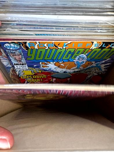 Image & Top Cow Long Comic Box w 320 comics for Sale
