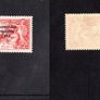 1935 Ireland 2s6d Chocolate, 5s red & 10s indigo Waterloo re-engraved Stamp Overprint in Black Mint Hinged (MH) Image 3