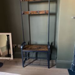 Coat and shoe rack