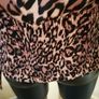 Women's Gallery Leopard Print Top NWT Size 14 Image 8