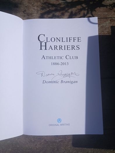 Clonliffe Harriers - Dominic Branigan (signed)