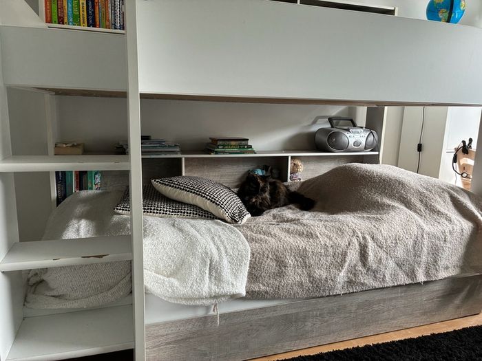Bunk bed with storage