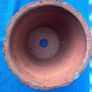 2 vintage terracotta flower pots Image 4