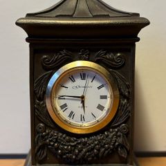 Genesis Fine Arts Mantel Clock - No Batteries Included