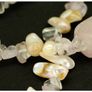 Vintage Two Strand Natural Rose Quartz Necklace & Bracelet Image 9