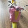Barbie scooter motorcycle with pet dog Image 2