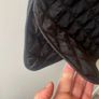 Carolyn Donnelly the Edit Quilted black midi skirt with slits uk8 Image 4
