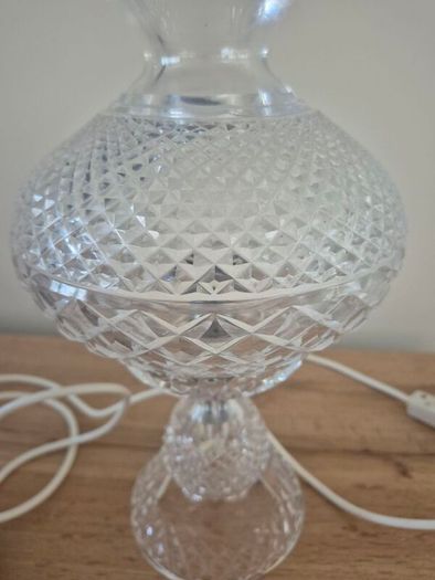 Inishmaan Hurricane Waterford Crystal Table Lamp