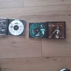 Tomb raider and time crisis ps1 games
