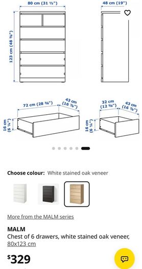Ikea chest of drawers