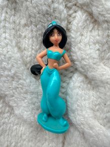 Disney Princess Aladdin Jasmine about 7 cm. Cake Topper used Please look at the pictures