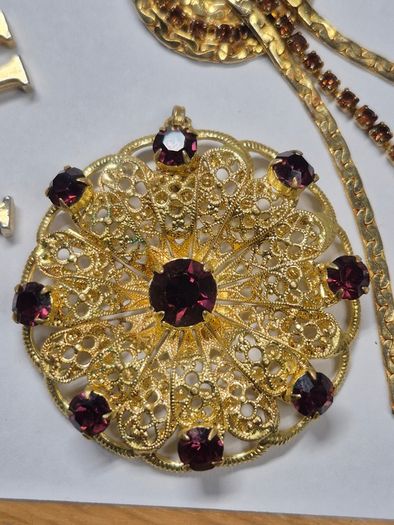 Vintage Mystery Jewelry lot including Kirks Follyand Sarah Coventry