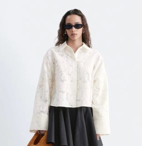 Other Stories Cropped Shirt - Size M