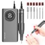 Portable Electric Nail Drill Manicure Machine For Acrylic Gel Polish Nails Sander Rechargeable Nail Art Salon Equipment Image 7