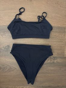 H&M navy blue bikini