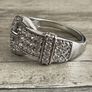 Sterling Silver Buckle Ring Image 2