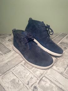 UGG Australia Freamon Mens Blue Suede Ankle Chukka Boots UK6.5 EUR40