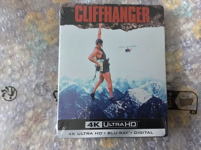 Cliffhanger 4K Steelbook Dolby Atmos Dolby Vision Region Free