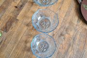 vintge glass bowls