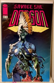 Savage Dragon #51 - RARE Pink Logo Variant