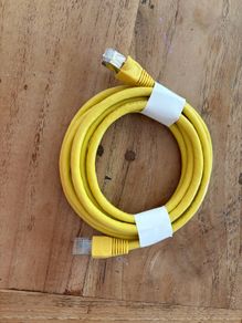 Yellow Ethernet Patch Cable