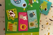 Djeco animals puzzle duo