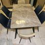 Dining table with 4 chairs Image 3