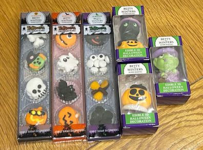 Edible Halloween cake decorations