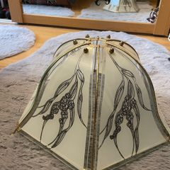 glass ceiling lamp shade