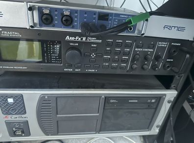 Fractal Axe-Fx II with MFC 101 Mark II